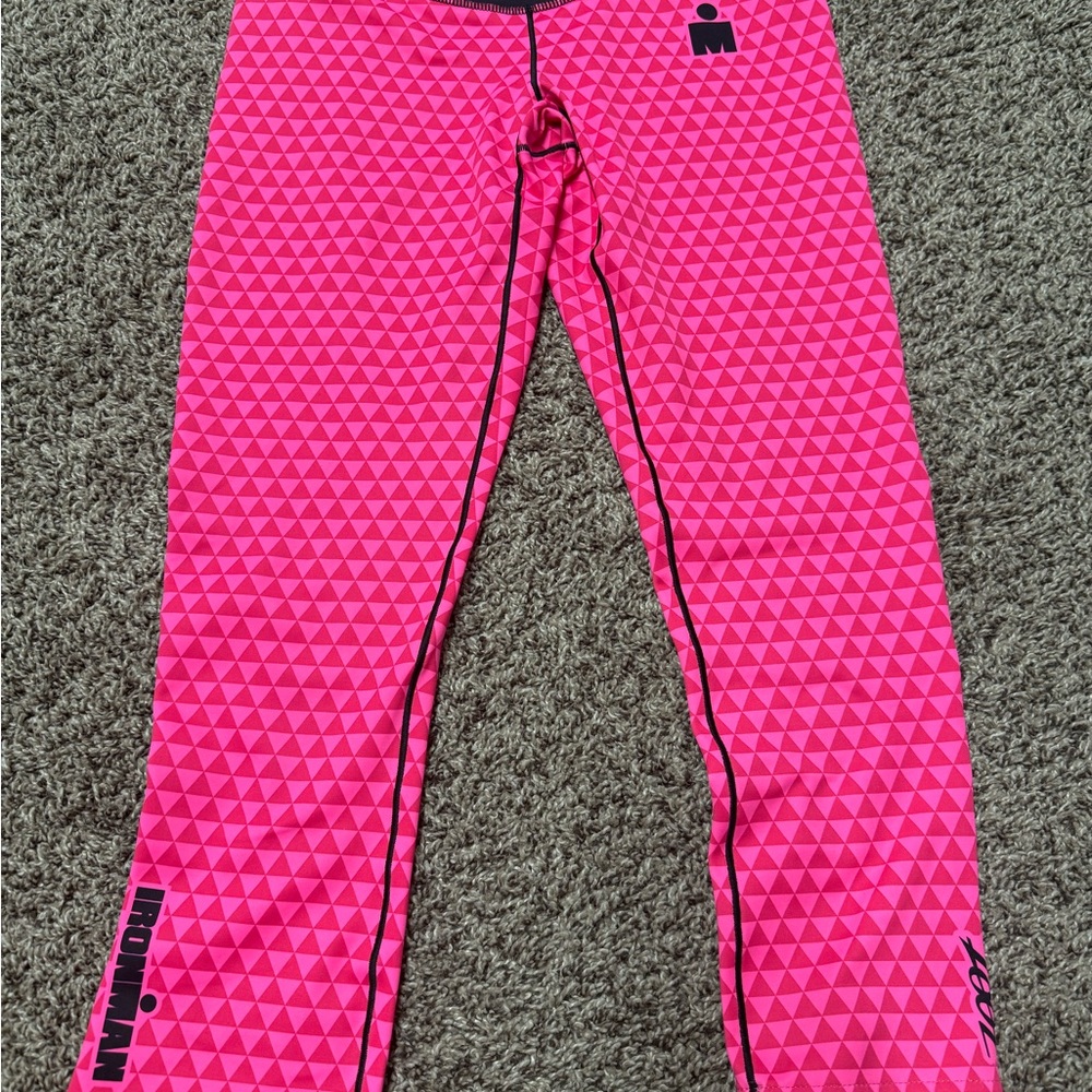 Zoot Bright Pink Geometric Leggings